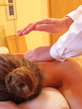 아로마 마사지!